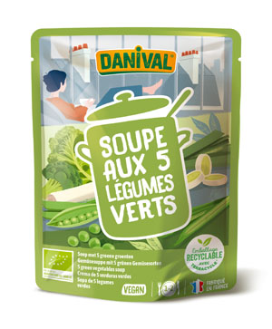 Danival 5 Groene groentensoep bio 500ml